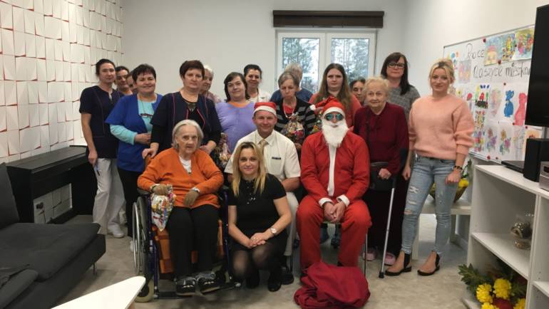 Mikołaj w Domu Pomocy Społecznej