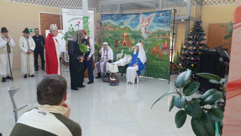 Wyjazd do ŚDS w Cieszanowie z Jasełkami