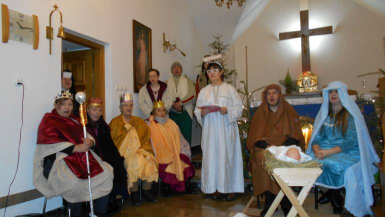 Wyjazd do DPS-u w Lubaczowie z Jasełkami